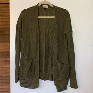 Universal Threads Olive Cardigan size XS